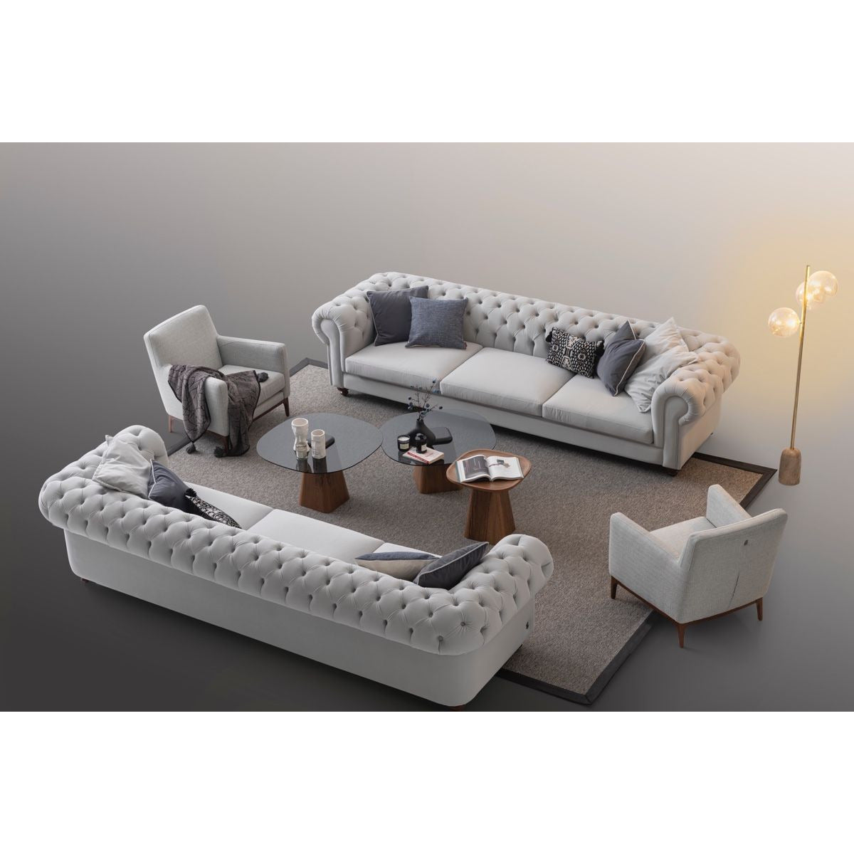 Aspendos 3-Sitssoffa - LINE Furniture Group