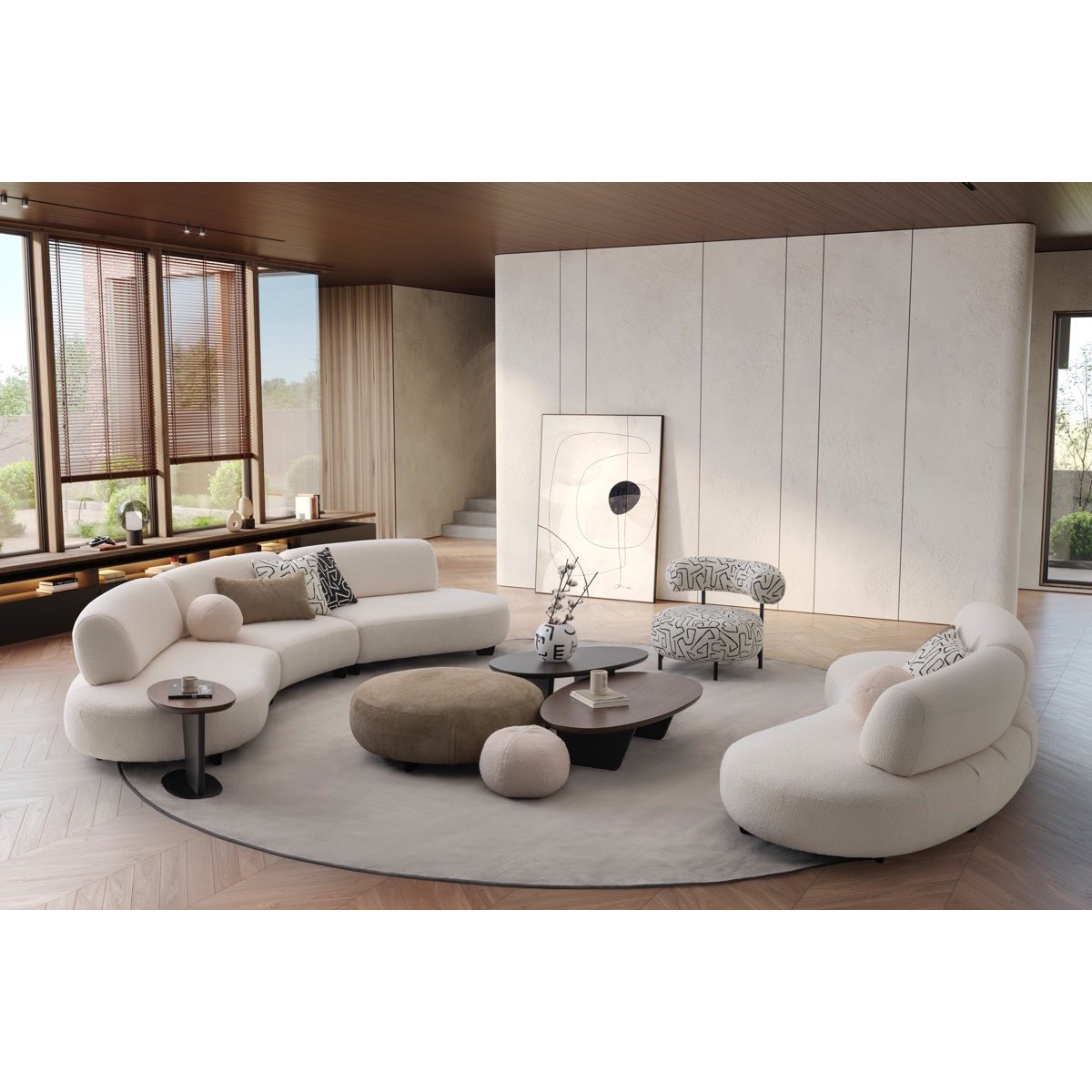 Bon Bon 3-Sits Soffa - LINE Furniture Group