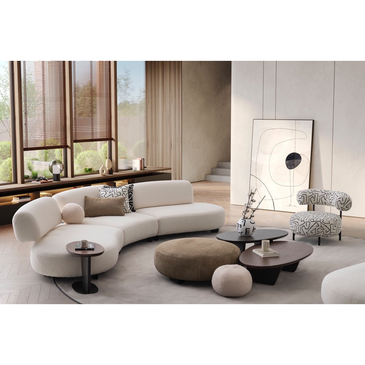 Bon Bon 3-Sits Soffa - LINE Furniture Group