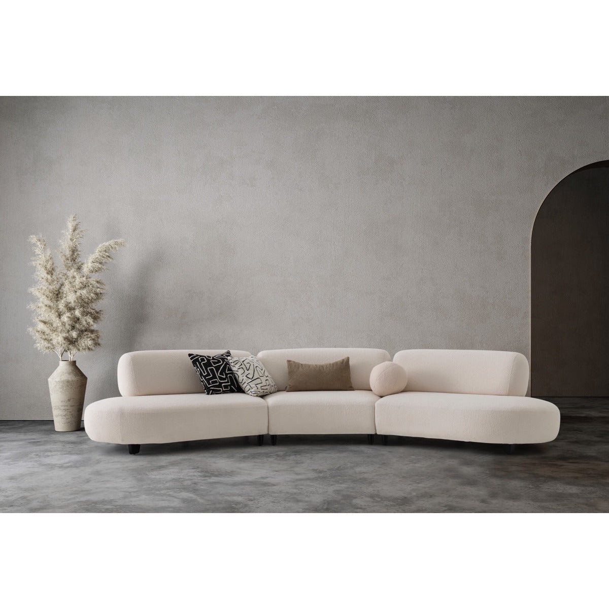 Bon Bon 3-Sits Soffa - LINE Furniture Group