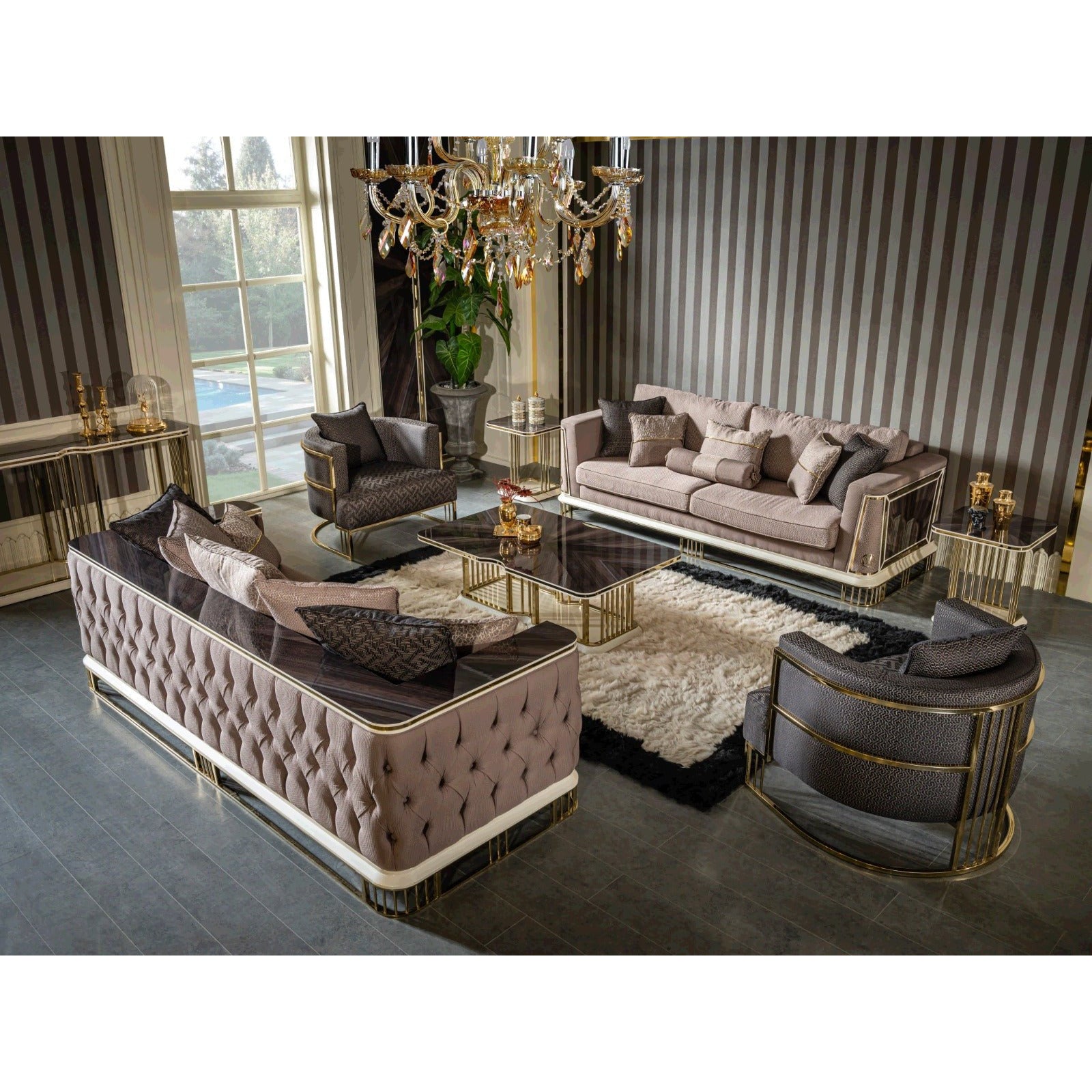 Bugatti 3-Sits Soffa Lux - LINE Furniture Group