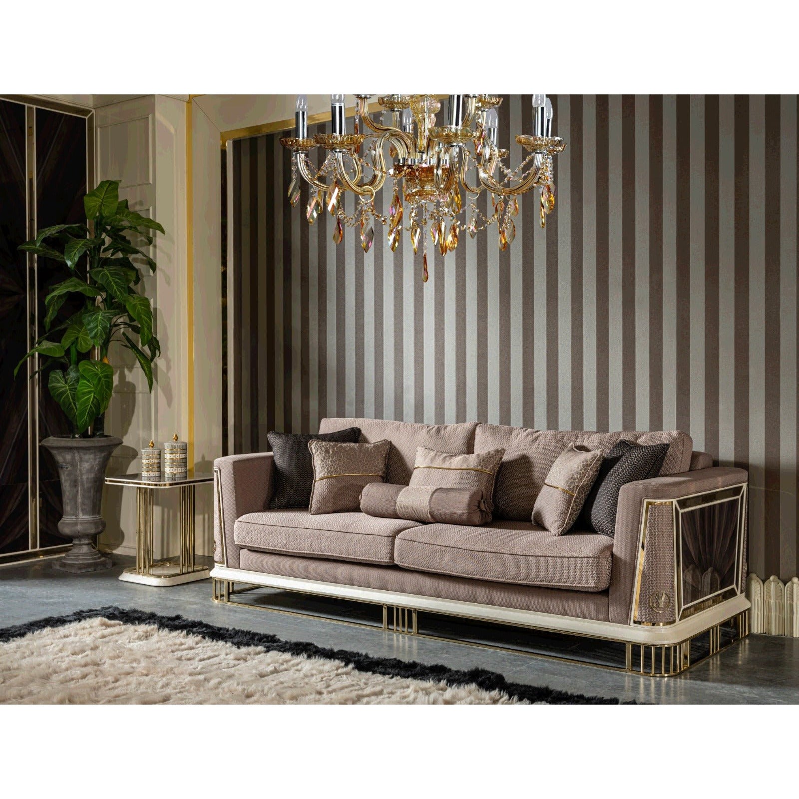 Bugatti 3-Sits Soffa Lux - LINE Furniture Group
