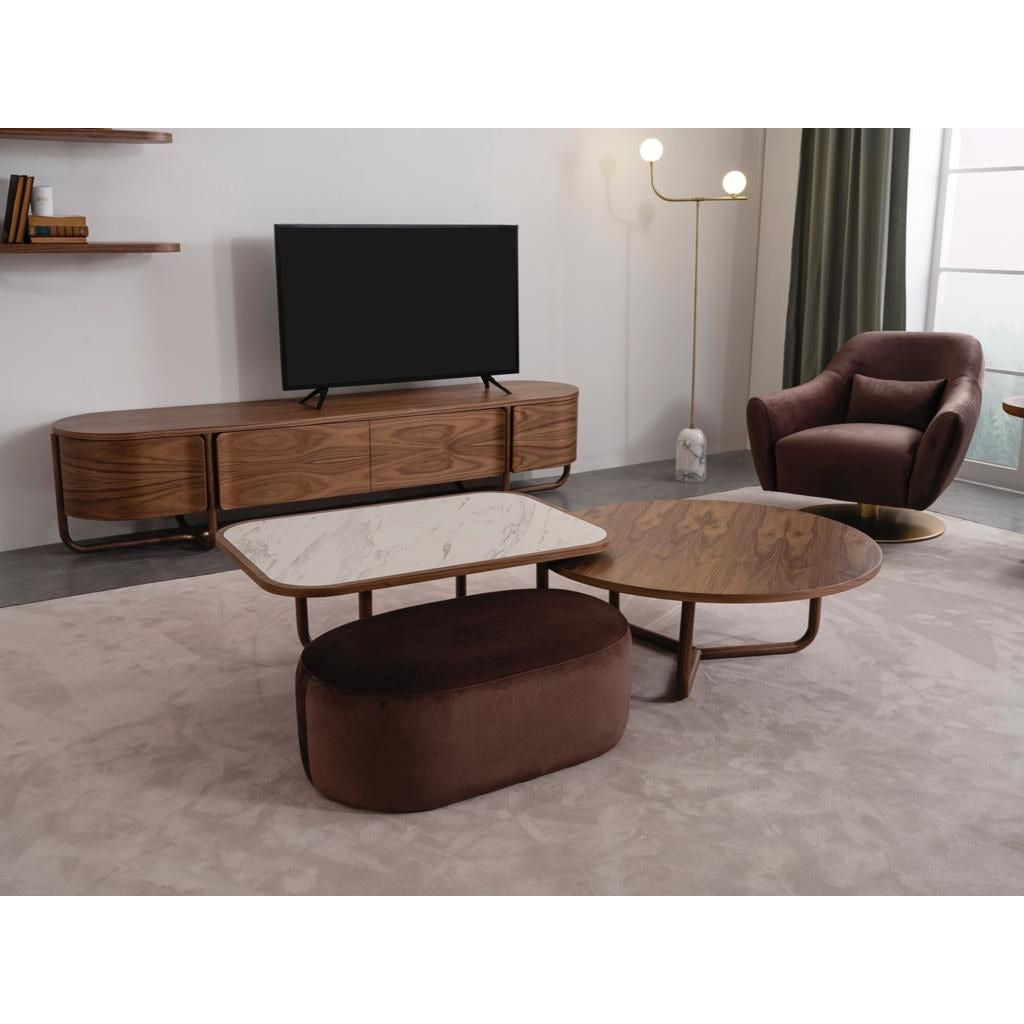 Capella Välnöt Soffbord - LINE Furniture Group