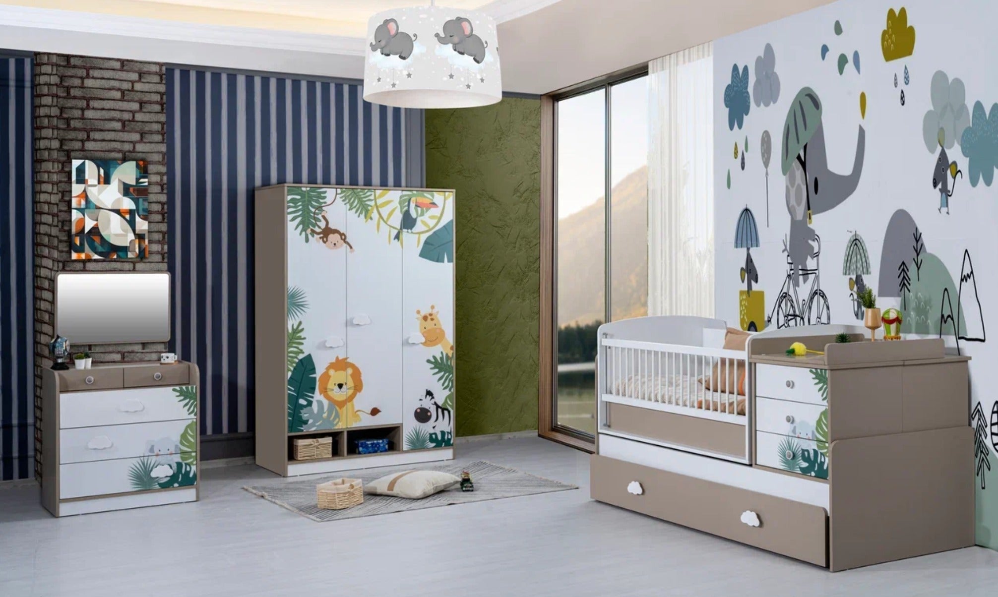 Safari Babyrum - LINE Furniture Group