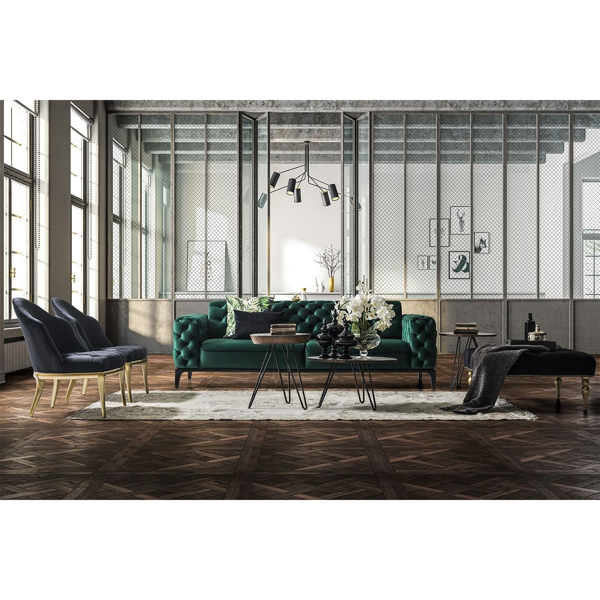 Floransa 2-Sits Soffa - LINE Furniture Group