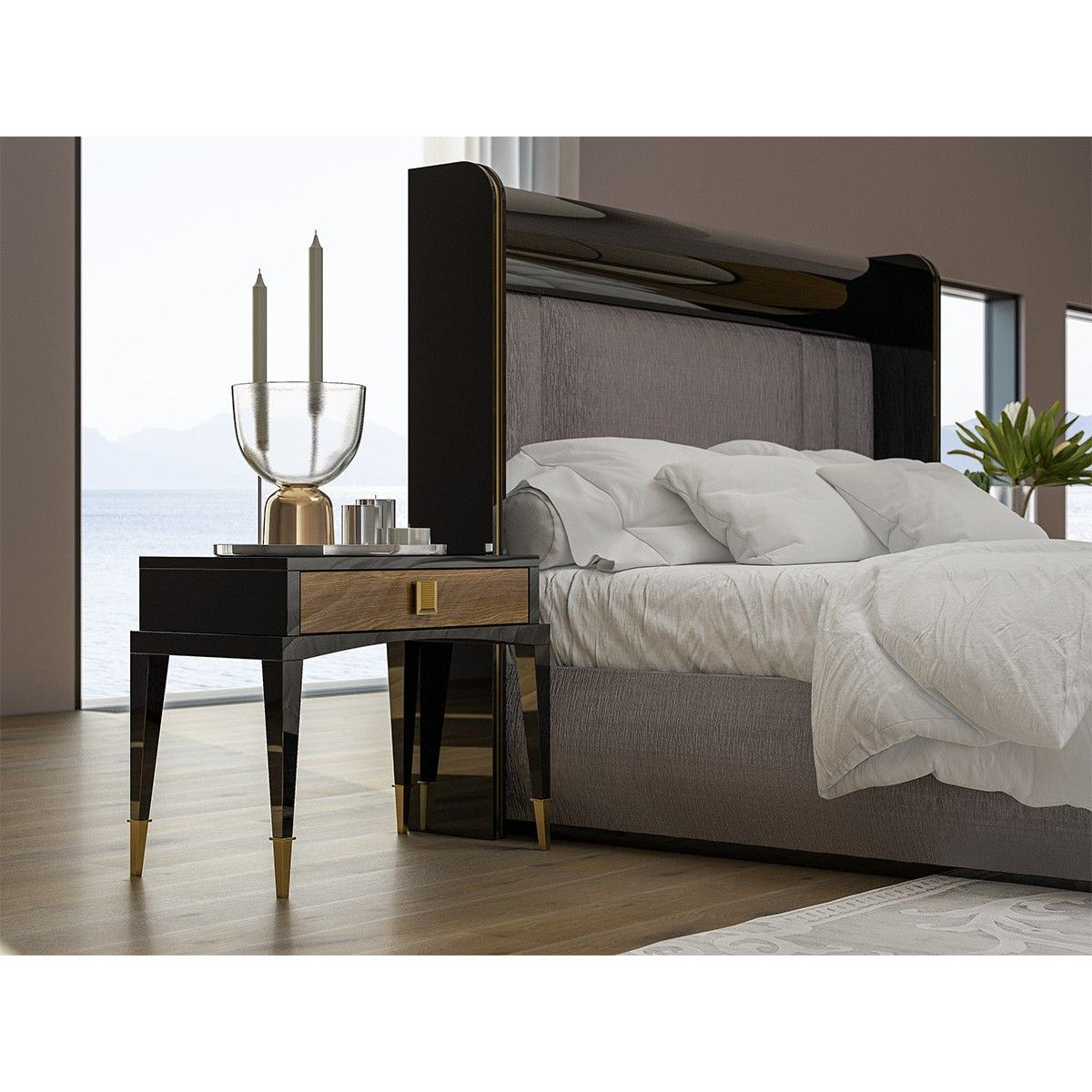 Kant Sängbord - LINE Furniture Group
