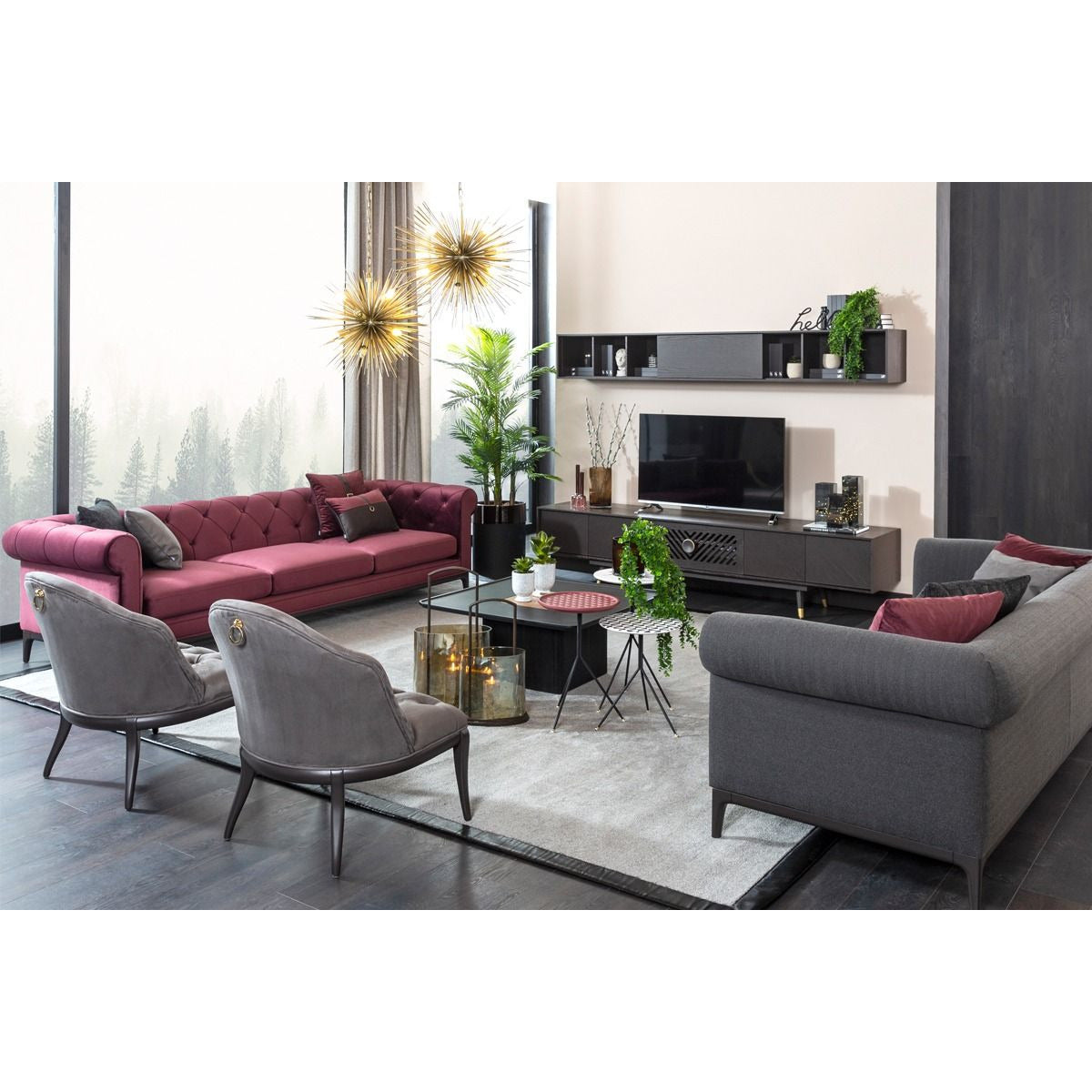 Lincoln 3-Sits Soffa - LINE Furniture Group