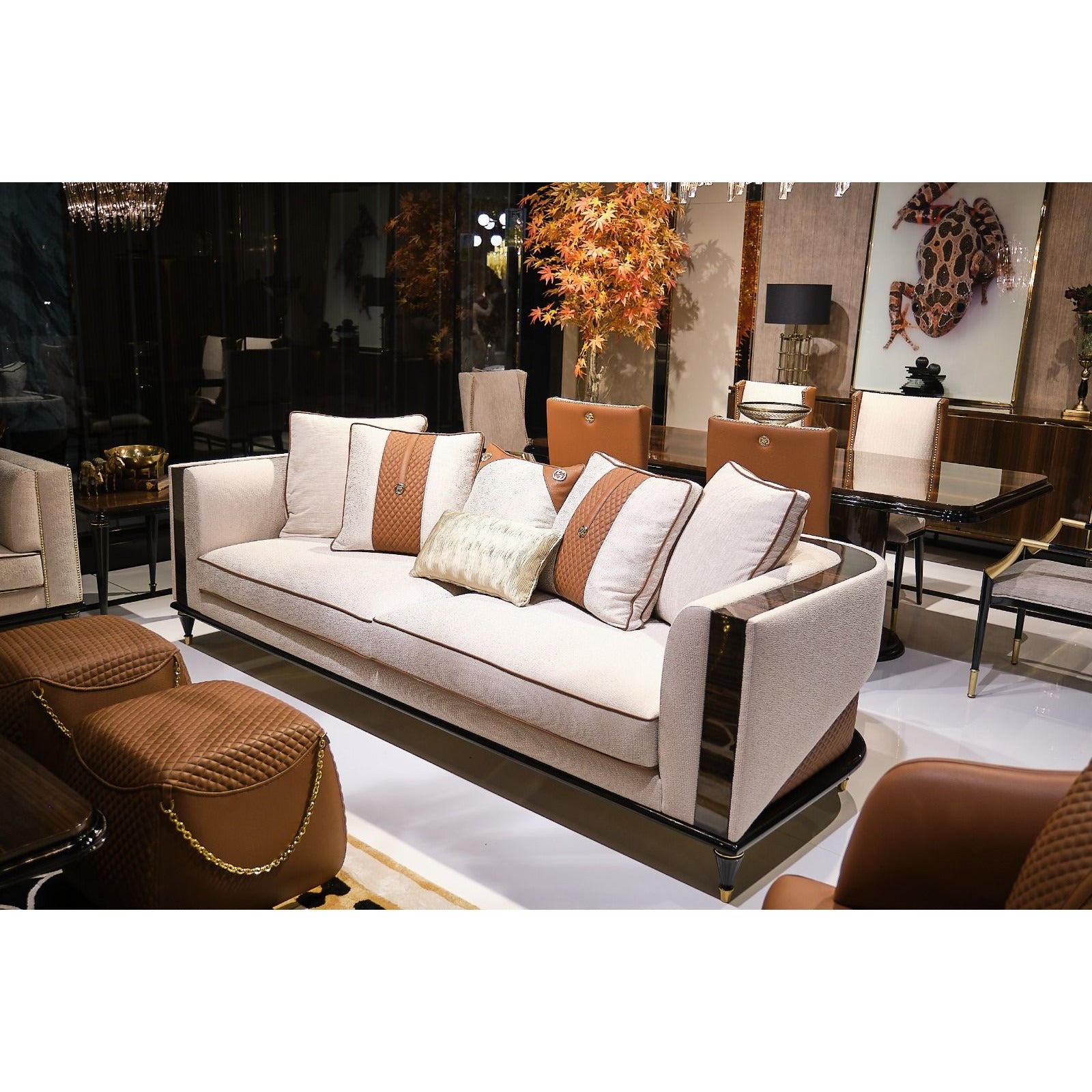 Nevada 3-Sits Soffa - LINE Furniture Group