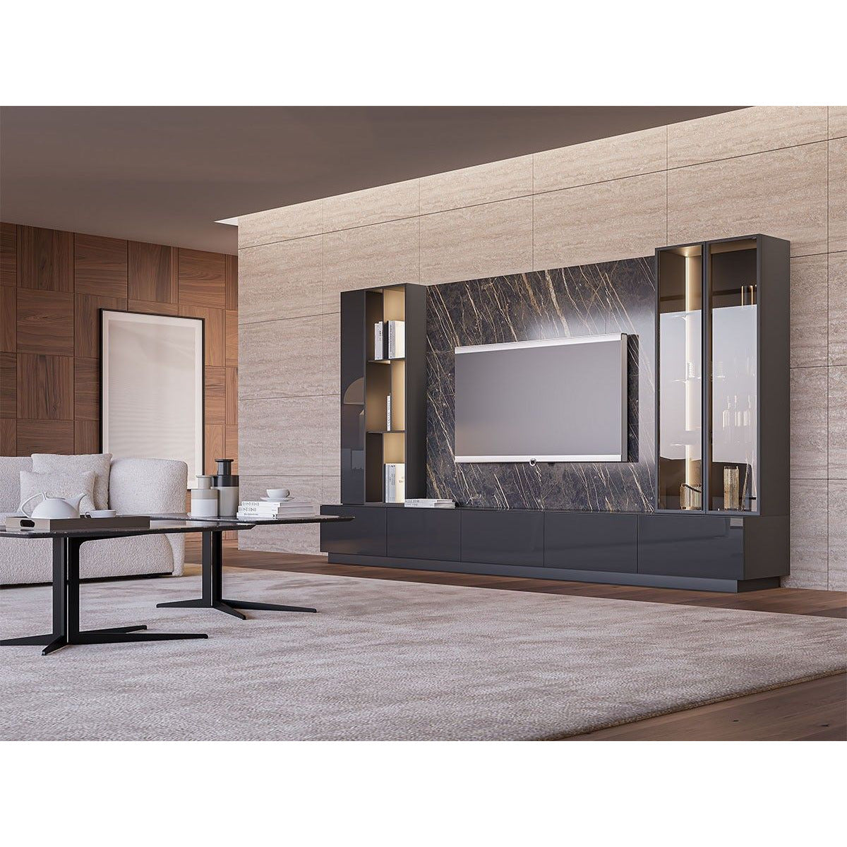 Nox M3-Tv-Bänk Små Modull - LINE Furniture Group