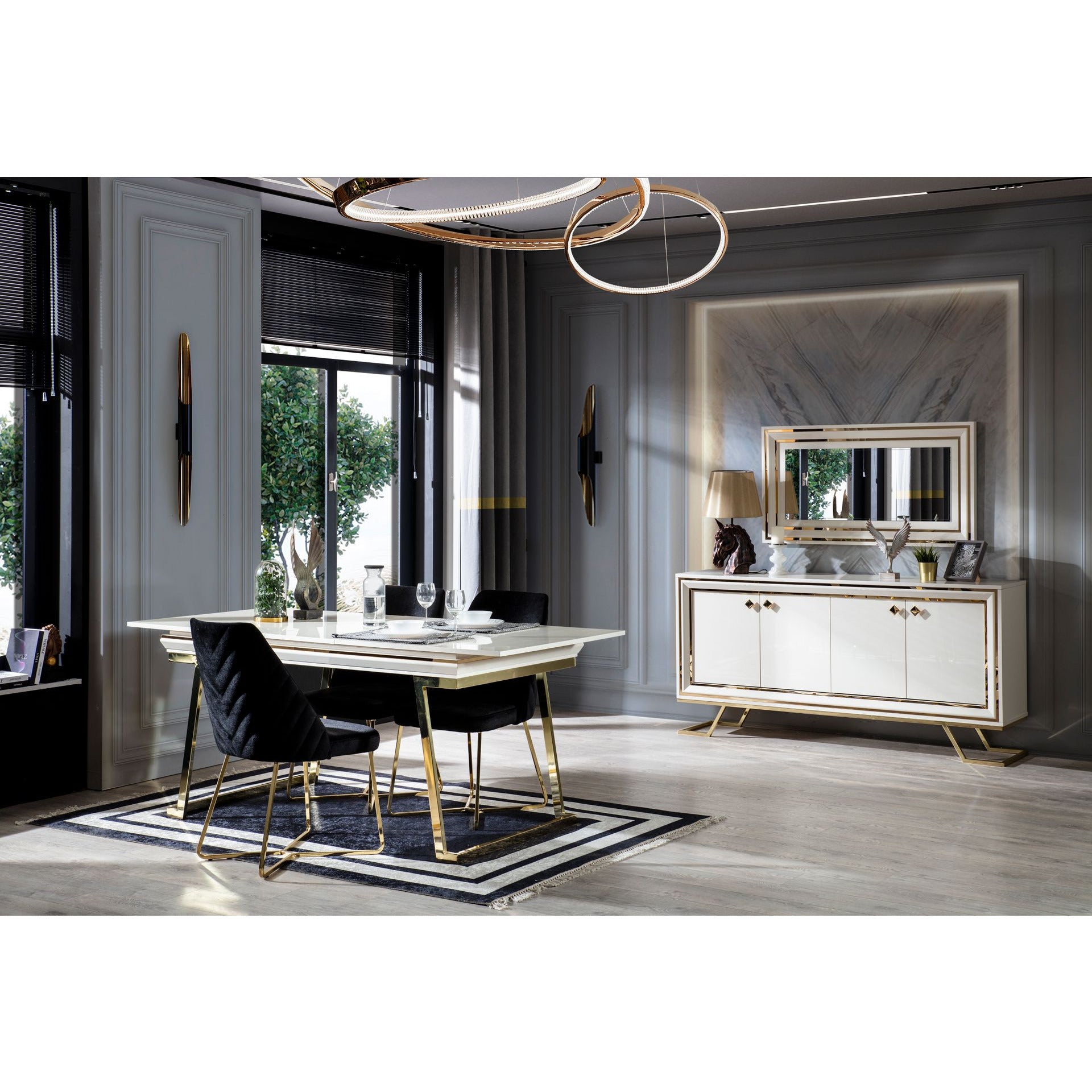 Palermo Förlängningsbart Matbord - LINE Furniture Group