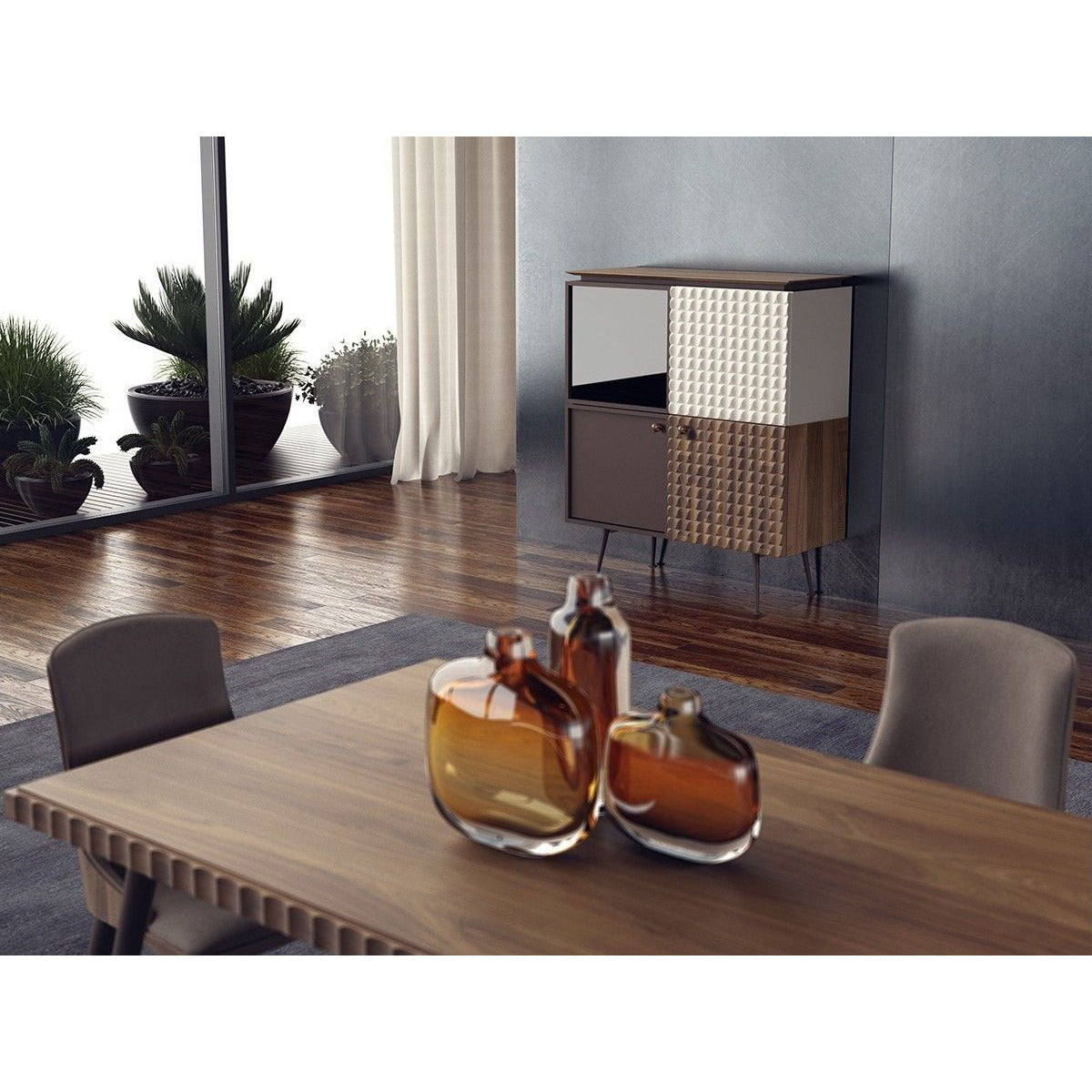 Raks Förlängningsbart Matbord - LINE Furniture Group