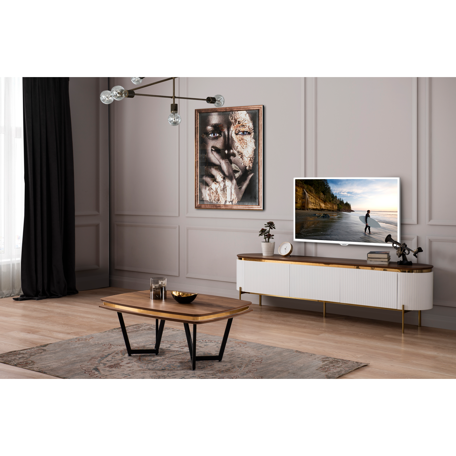 Tesla Tv-Bänk - LINE Furniture Group