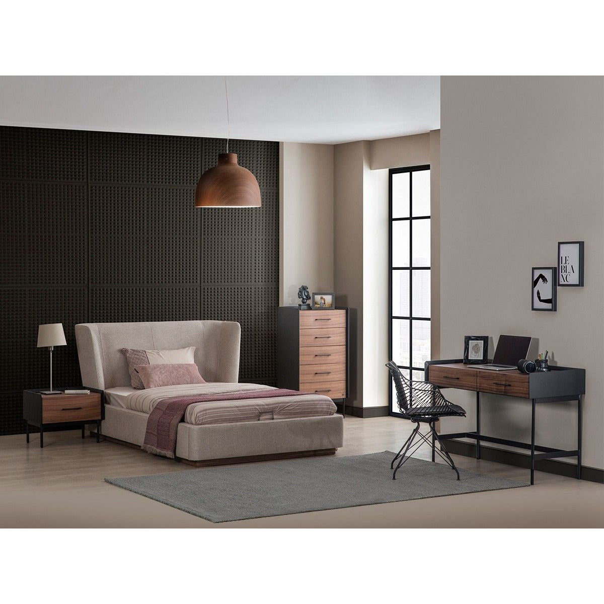 Rita Studio Garderob (1-dörr) - LINE Furniture Group