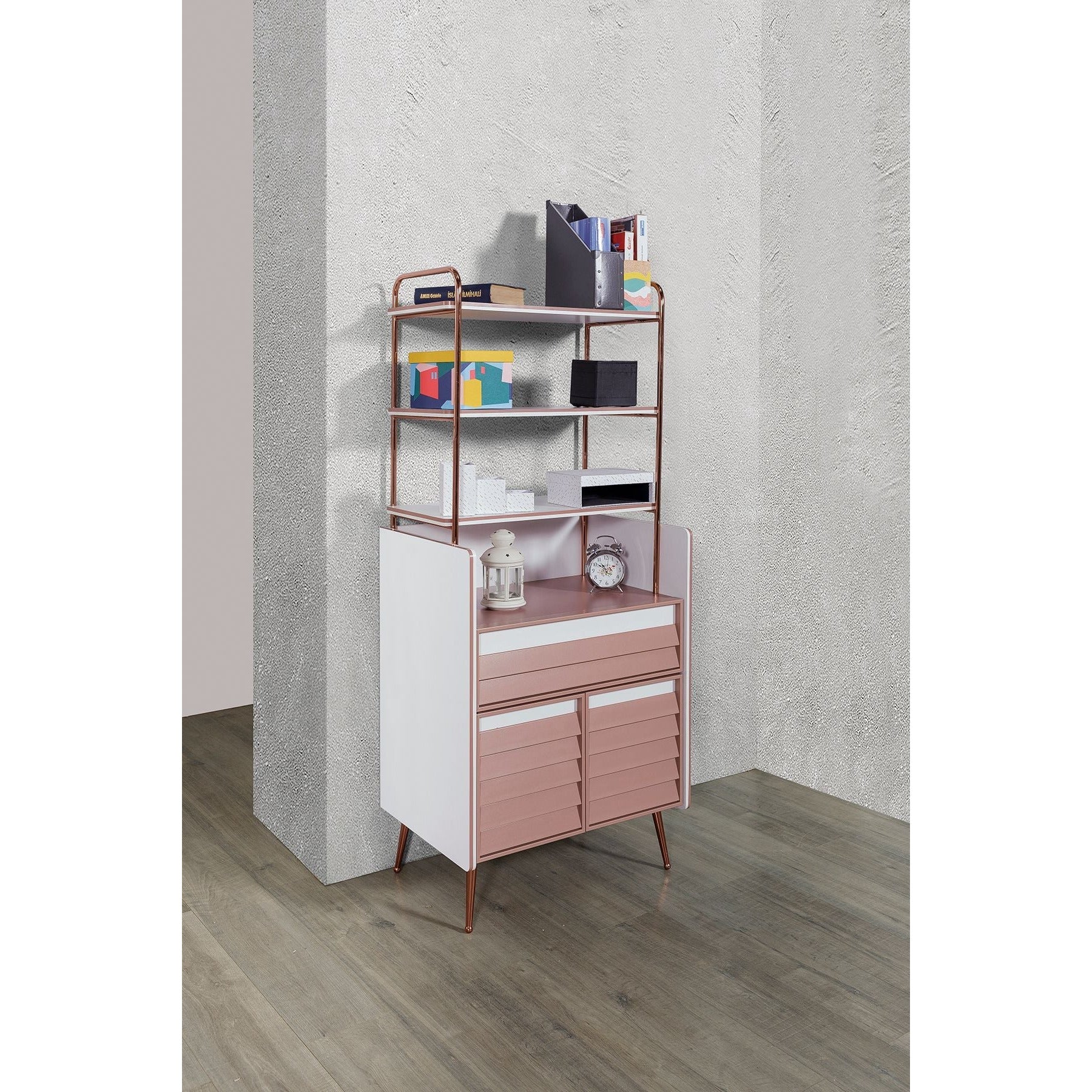 Rose Garderob (3 Dörrar) - LINE Furniture Group