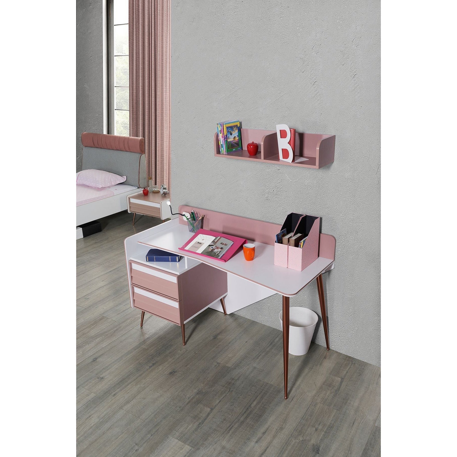 Rose Skrivbord Hylla - LINE Furniture Group