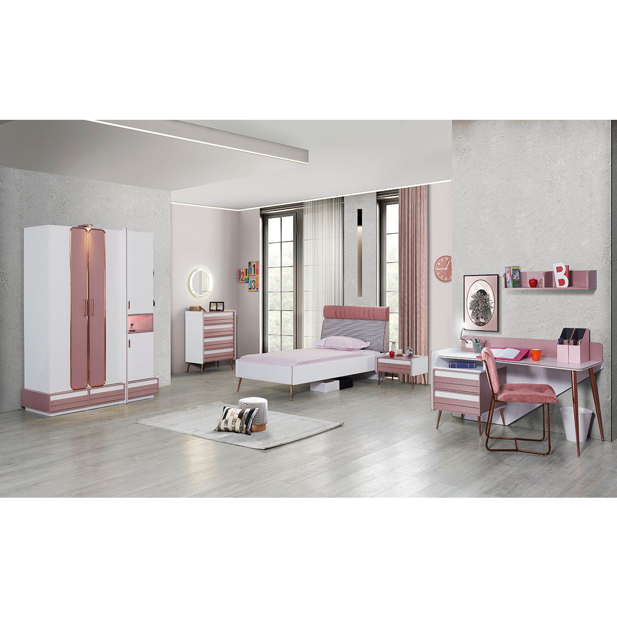 Rose Sovrumsset - LINE Furniture Group