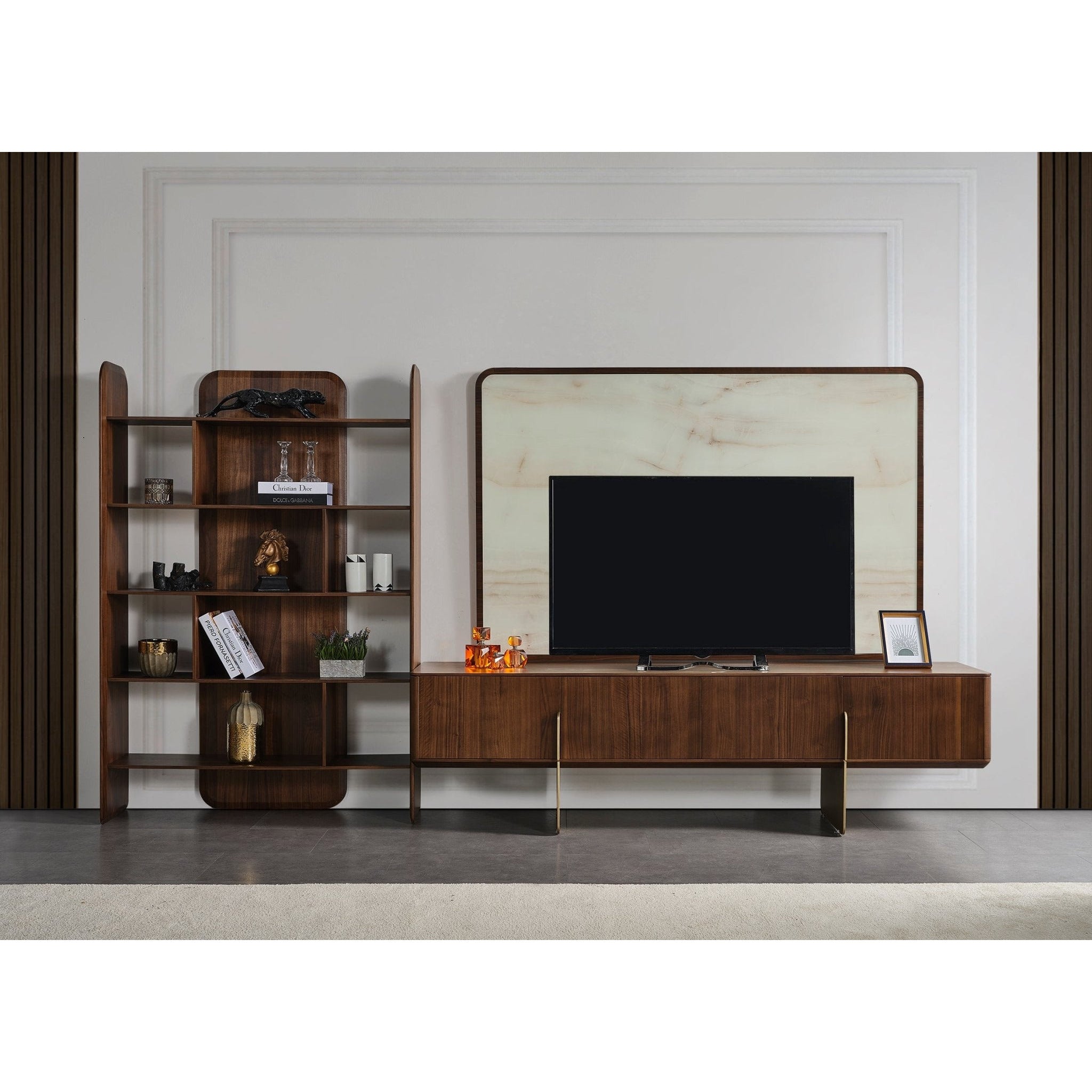 Sirius Tv-Bänk Bokhylla(Stor) - LINE Furniture Group