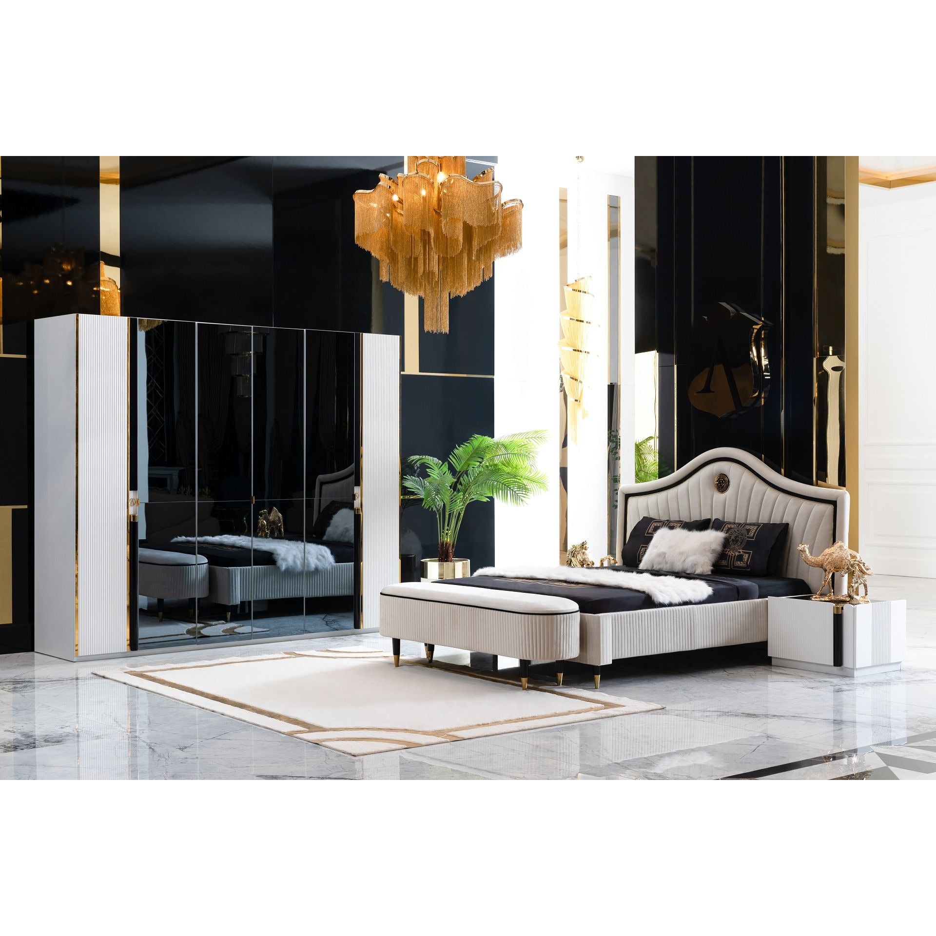 Stella Sminkbord med Spegel - LINE Furniture Group