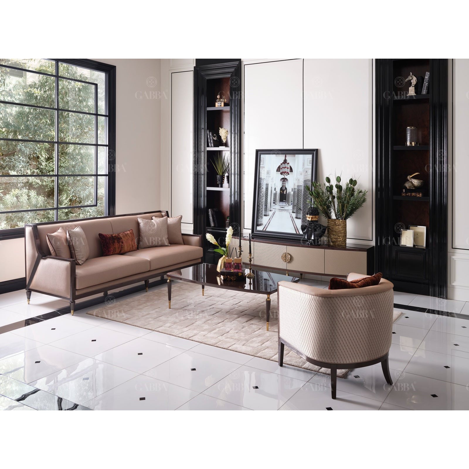 Venedik 4-Sits Soffa - LINE Furniture Group