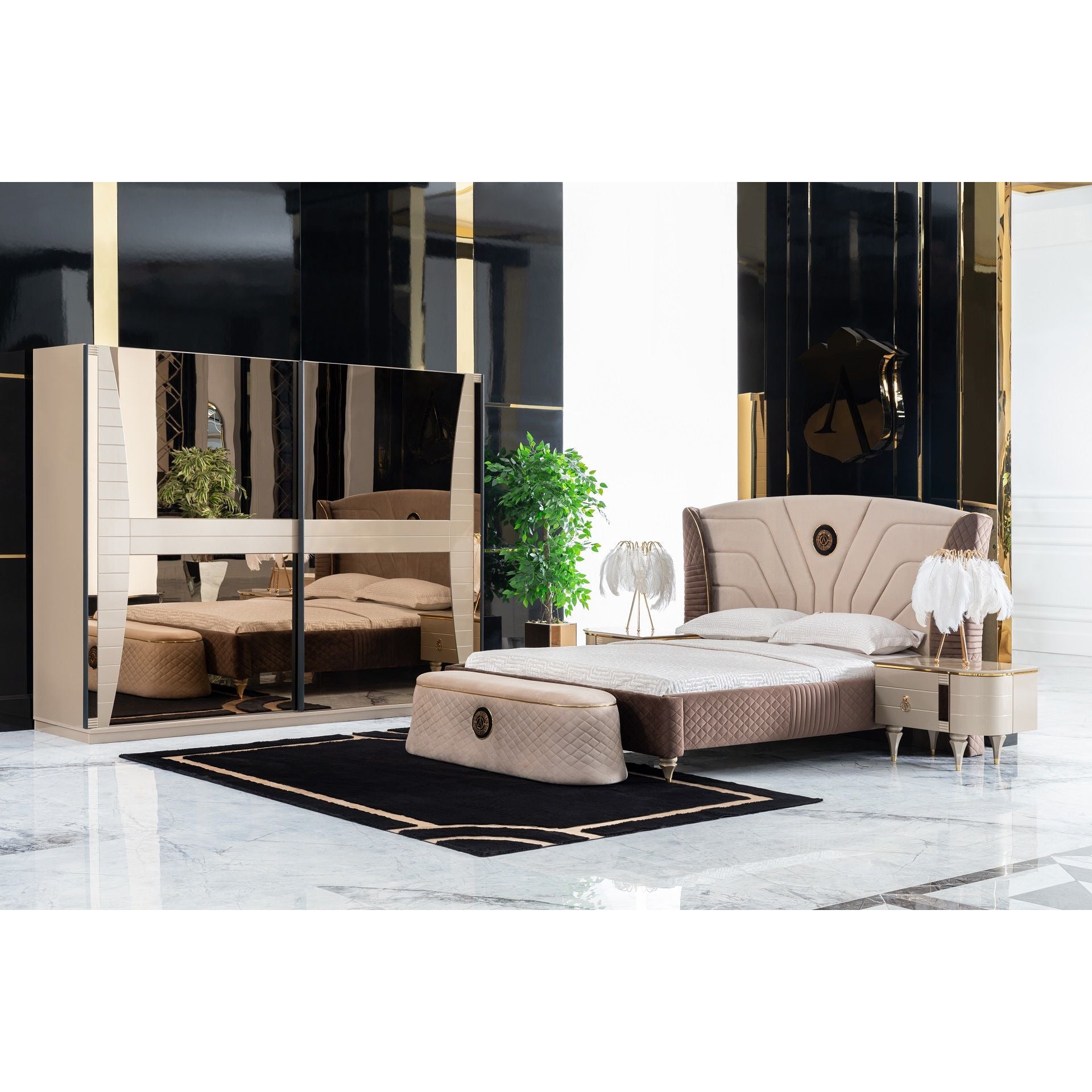 Victoria Sminkbord med Spegel - LINE Furniture Group