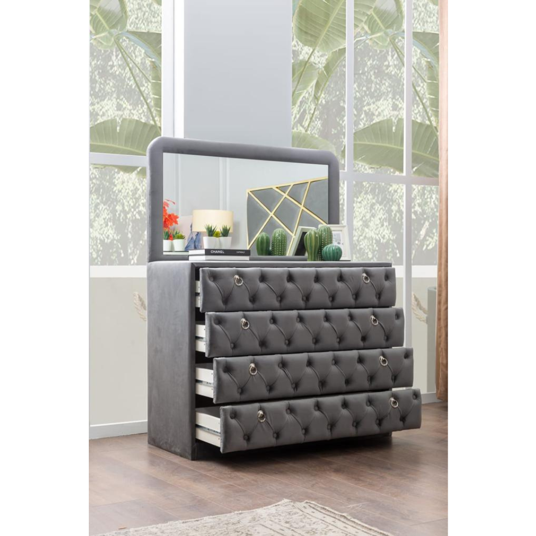 Pirlanta Sminkbord med Spegel - LINE Furniture Group